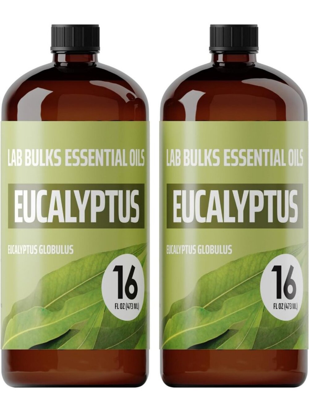 2 Pack Eucalyptus Essential Oil - 16 oz Aromatherapy for Relaxation & Wellness